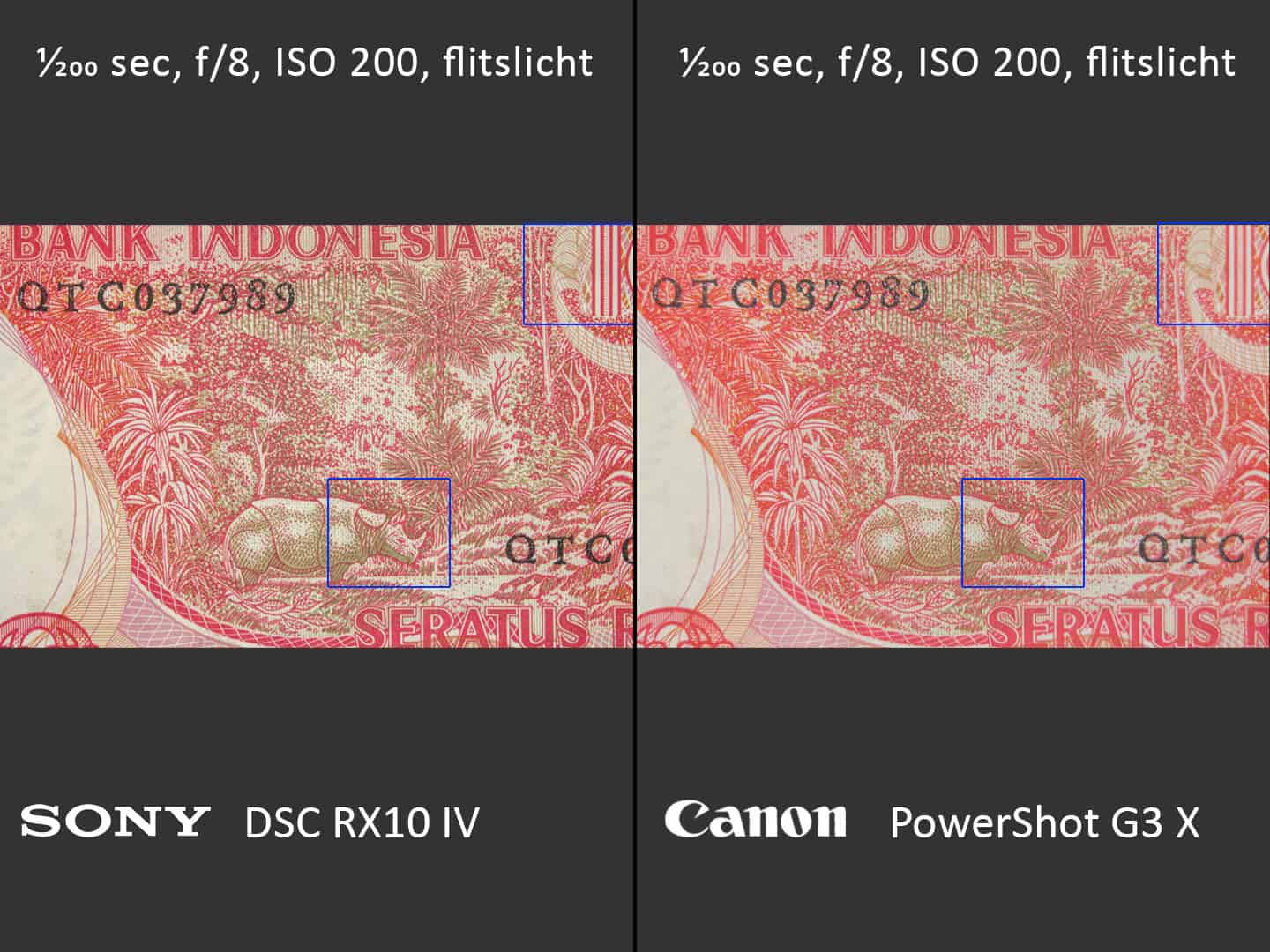 Sony RX10 versus Canon G3X Canon
