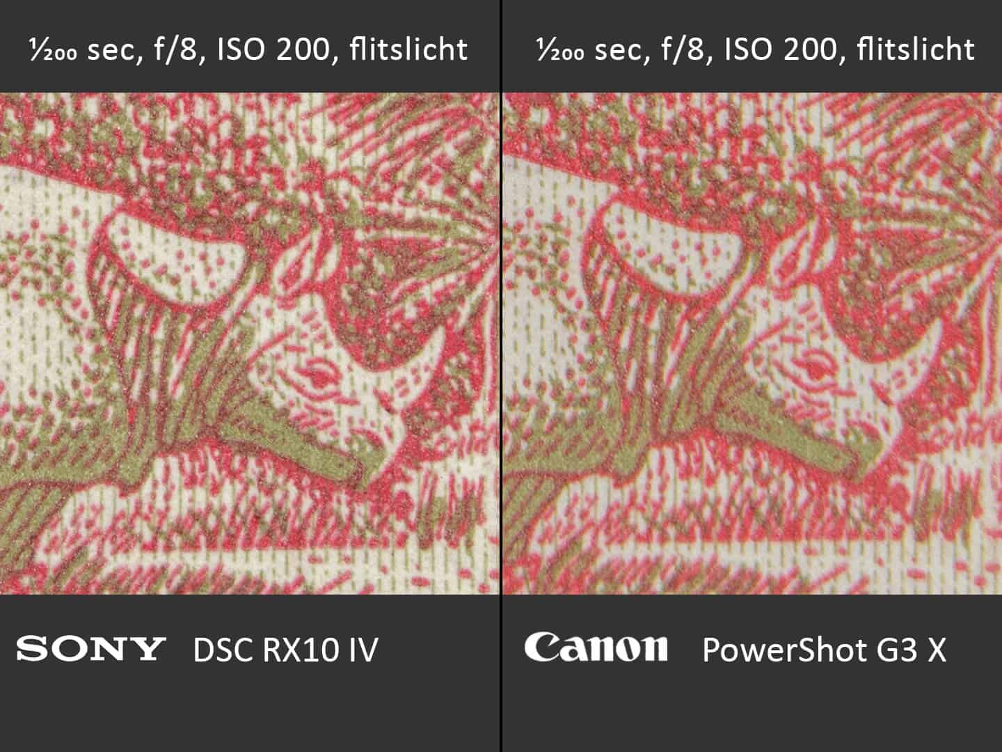 Sony RX10 versus Canon G3X Canon
